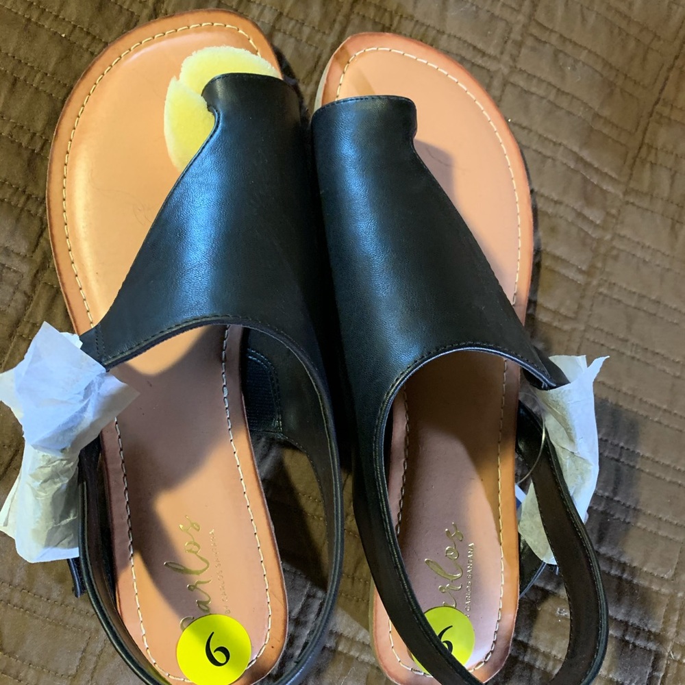 Leather sandals